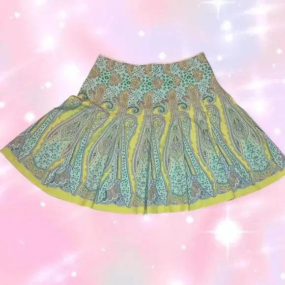 Y2K Style Mixed Pattern Skirt By Dynamite - Picture 2 of 5